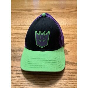 Transformers Decepticon Logo Baseball Cap Purple Black Green Adjustable Snapback